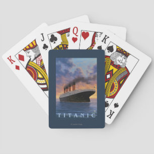 Den Titanic SceneWhite stjärnan fodrar Kortlek