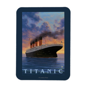 Den Titanic SceneWhite stjärnan fodrar Magnet