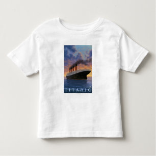 Den Titanic SceneWhite stjärnan fodrar T Shirt