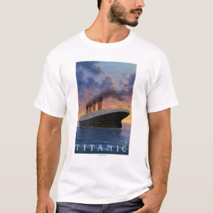 Den Titanic SceneWhite stjärnan fodrar T-shirt