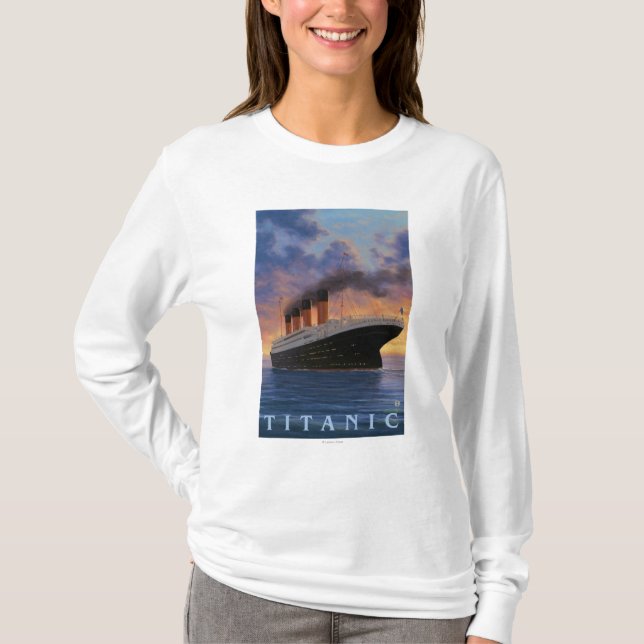 Den Titanic SceneWhite stjärnan fodrar Tröja (Framsida)