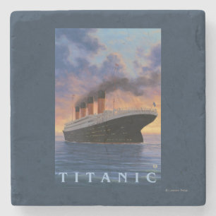 Den Titanic SceneWhite stjärnan fodrar Underlägg Sten