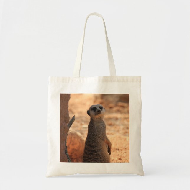 Den tittutMeerkat totot hänger lös, Zoobabyar Tygkasse (Framsidan)