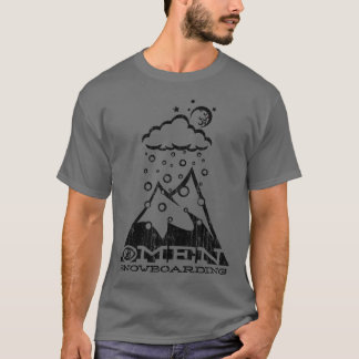 Den Tjänade som-upp omenen pudrar (vintagesvarten) Tee Shirt