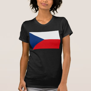 Den tjeckiska republiken sjunker T-tröja T-shirt