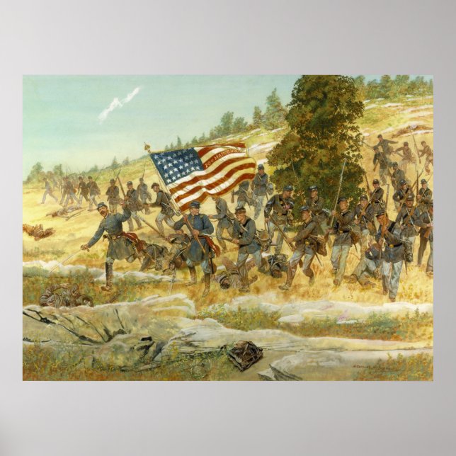 Den tjugonde Maine av H. Charles McBarron Poster (Framsidan)