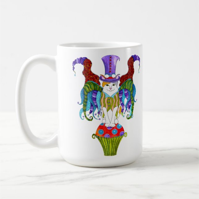 Den tokiga Cupcaker muggen Kaffemugg (Vänster)