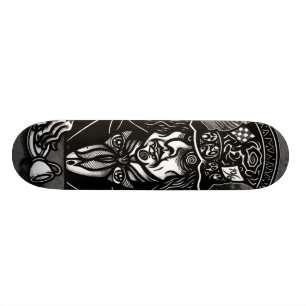 Den TOKIGA HATTEREN Mini Skateboard Bräda 18,7 Cm