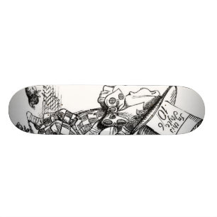 Den tokiga hatteren mini skateboard bräda 18,7 cm
