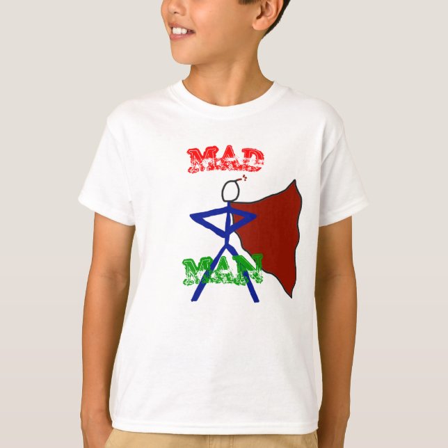 Den tokiga manen är TOKIG Tee Shirt (Framsida)