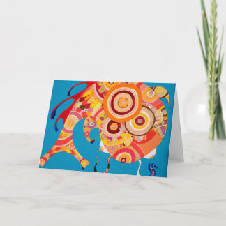 Den tomma wanderlusten noterar kortet kort