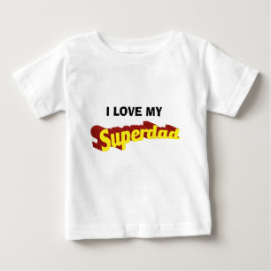 Den toppna pappapappan är min superherotecknadtex t shirt