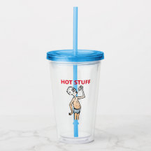 Den törstige mannen Akryl Tumbler