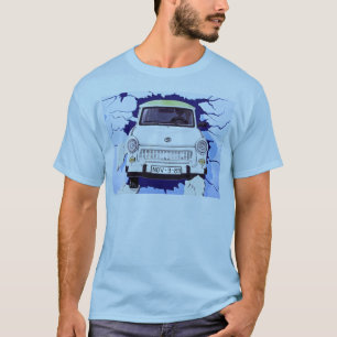 Den Trabant bilen, blek - slösa, den Berlin vägg Tröja