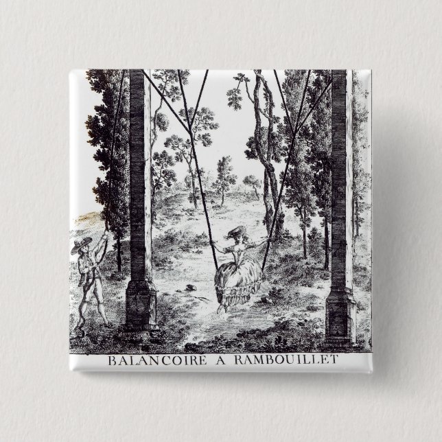 Den trädgårds- gungan på Rambouillet, från Knapp (Framsida)