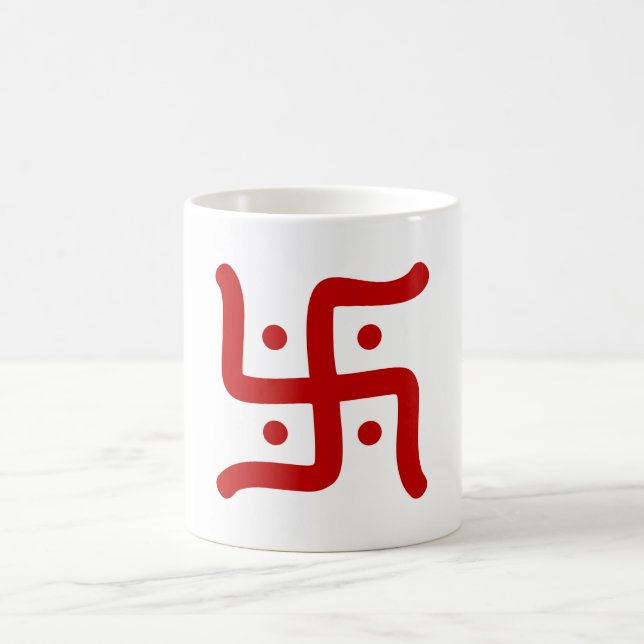 den traditionella beteckningen för hindu-haktika kaffemugg (Center)