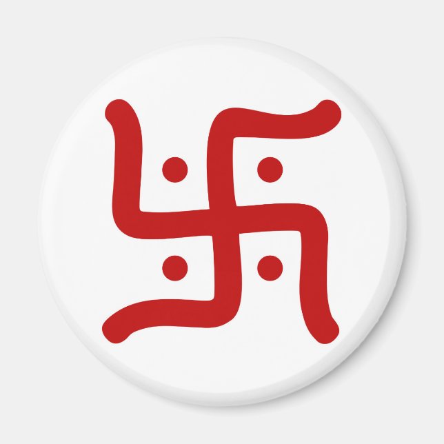 den traditionella beteckningen för hindu-haktika magnet (Framsidan)