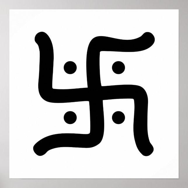 den traditionella beteckningen för hindu-haktika poster (Framsidan)