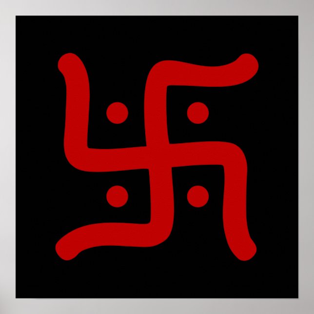 den traditionella beteckningen för hindu-haktika poster (Framsidan)