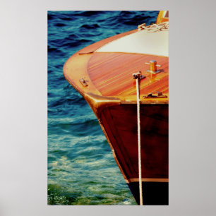 Den träklassikern rusar fartygpilbågen poster