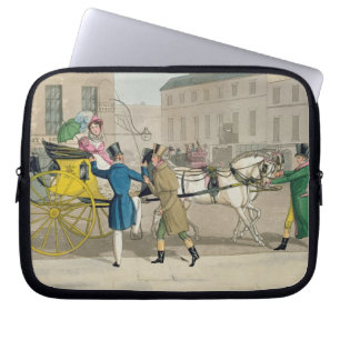 Den tränga inbjudan, från 'trendiga tråkmånsar laptop sleeve