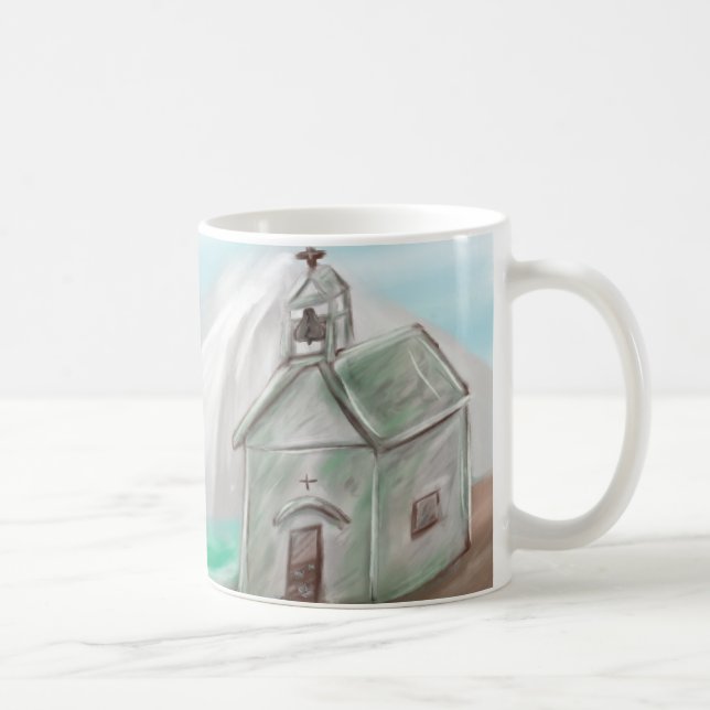 Den trasiga kyrkklockan mugg (Höger)