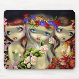 "Den tre gracernan" Mousepad Musmatta