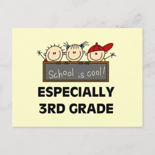Den tredje Klass-skolan är Coola Tshirts och prese Vykort