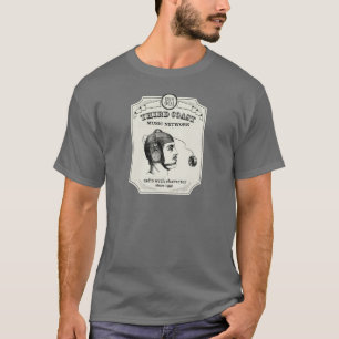 Den tredje kusten - radiosände med teckenet tee shirt