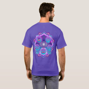 Den tredje Öga-Chakra-symbolen eller Illusion T Shirt