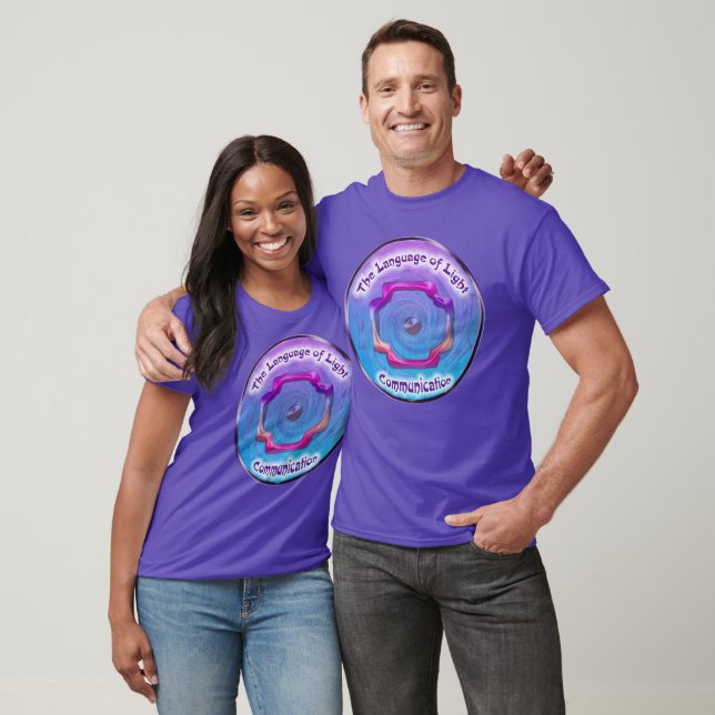Den tredje Öga-Chakrasymbolen för kommunikation T Shirt (Unisex)