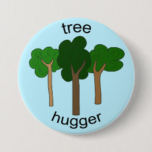 Den tree hugger jorddagen knäppas knapp