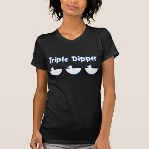 Den trefaldiga skopan - bekläda endast t shirt