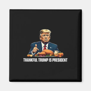 Den trevliga utvecklingen är presidentens Thanksgi Magnet