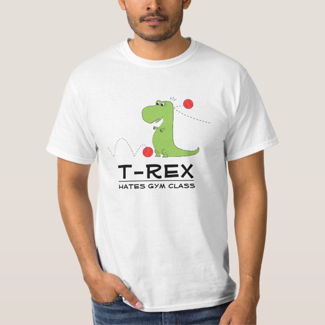 Den TRex hatidrottshallen klassificerar den roliga Tröja (Framsida)