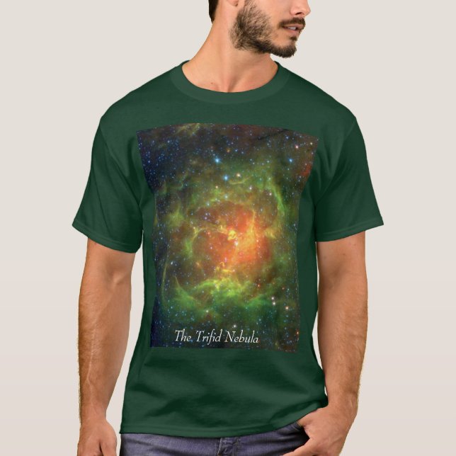 Den Trifid nebulaen T Shirt (Framsida)