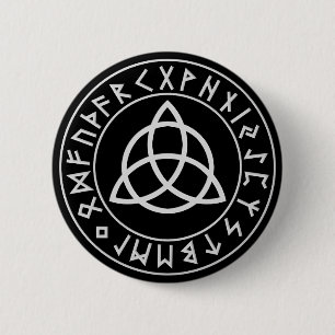 Den Triquetra runan skyddar Knapp