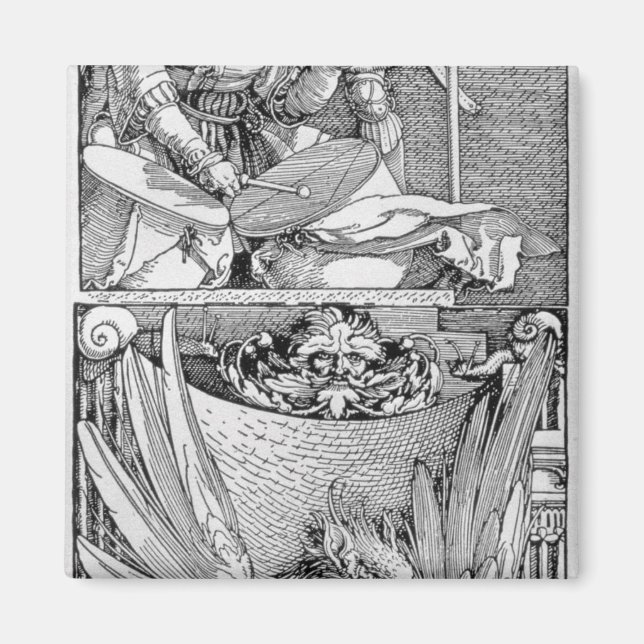 Den triumfala grenen av kejsar Maximilian I Magnet (Framsidan)