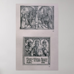 Den triumfala grenen av kejsar Maximilian I Poster