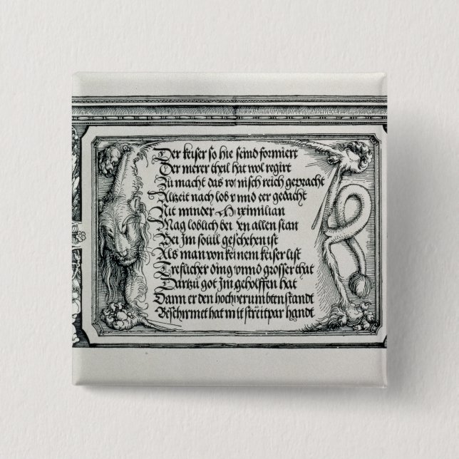 Den Triumphal bågen Knapp (Framsida)