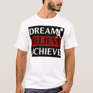 Den tro drömmen uppnår WeightliftingT-tröja T Shirt