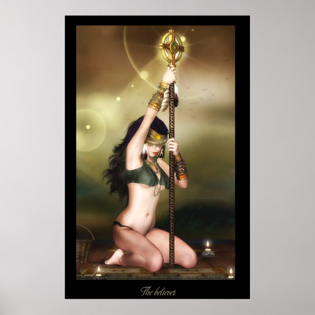 Den troende poster (Framsidan)