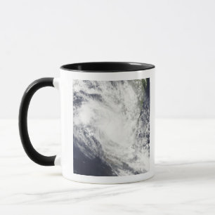 Den tropiska cyclonen Fami svävar över Madagasca Mugg