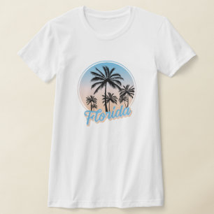 Den tropiska delstaten Florida i paradiset t-shirt