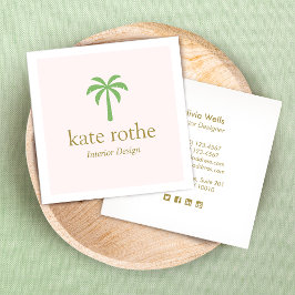 Den tropiska Grönten Modern Handflatan Träd