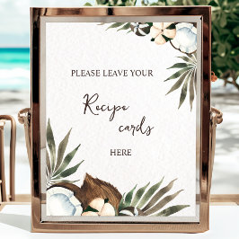 Den tropiska hawaiiska Blommigtens speciella utfor Poster