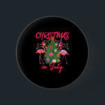 Den tropiska julen i Flamingo, en fin jul Knapp<br><div class="desc">Den tropiska julen i juli,  Flamingo</div>