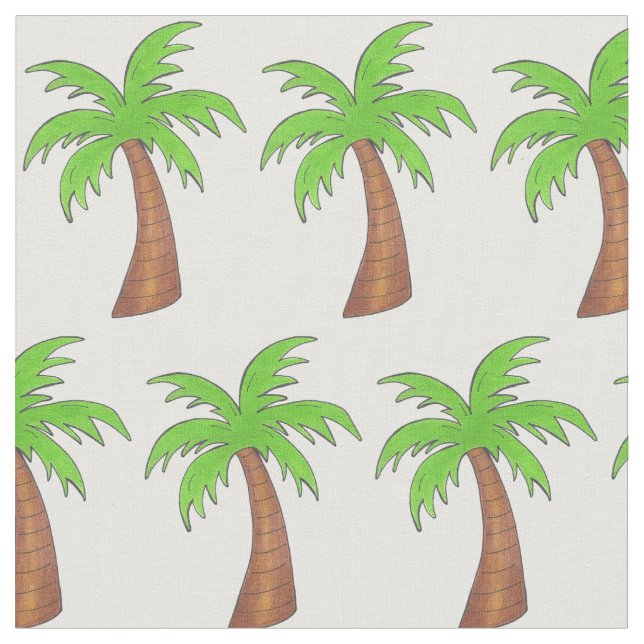 Den tropiska ön Hawaii i den tropiska Grönten hand Tyg (Närbild)