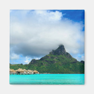 Den tropiska semesterorten på Bora Bora kvadrerar Magnet