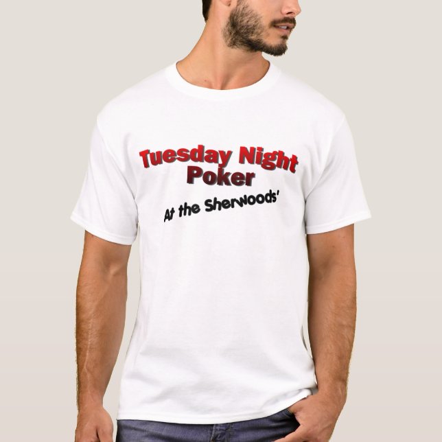 den tuesday leken tee shirt (Framsida)